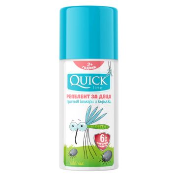 Quick Line Репелент за деца против комари и кърлежи 100 мл 