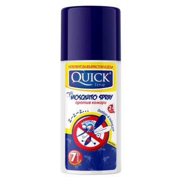 Quick Line Спрей лосион против комари 100 мл 