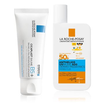 La Roche-Posay Ултравъзстановяващ протокол за детска кожа (слънцезащита + грижа)