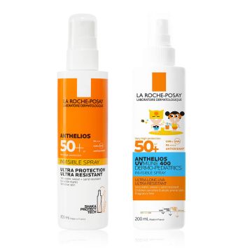 La Roche-Posay Anthelios Duo за слънцезащита за цялото семейство Комплект