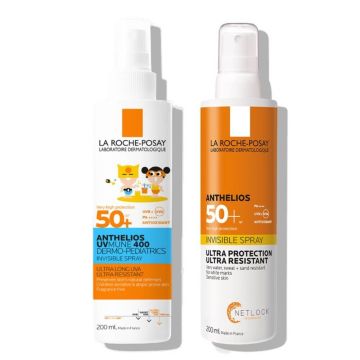 La Roche-Posay Anthelios Duo за слънцезащита за цялото семейство Комплект