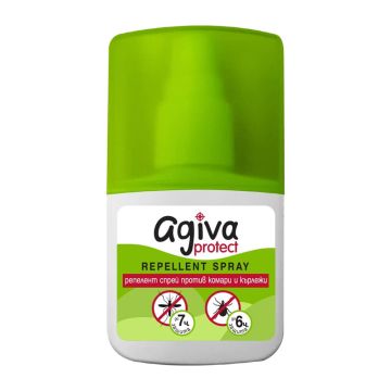 Agiva Protect Спрей против ухапване от кърлежи и комари за цялото семейство 50 мл