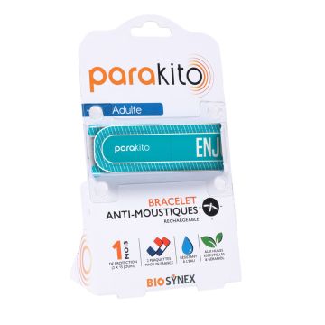 Parakito Гривна против комари за възрастни синя + 2 бр Таблетки Комплект