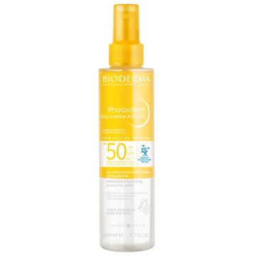 Bioderma Photoderm ANTI-OX Антиоксидантна хидратираща слънцезащитна вода SPF50 200 мл