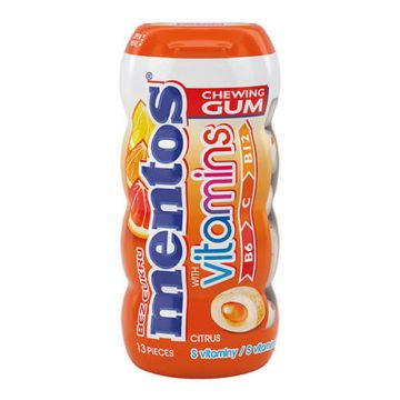 Mentos Vitamins Дъвки без захар витамини 26 гр