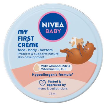 Nivea Baby My First Creme Бебешки крем за лице и тяло 75 мл