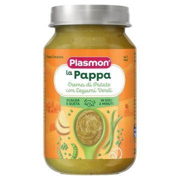 Plasmon Пюре от картофи с грах и зелен фасул за деца 7М+ 200 г