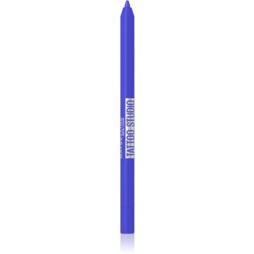 Maybelline Tattoo Liner Дълготраен и водоустойчив молив за очи, нюанс 819 Galactic Cobalt 