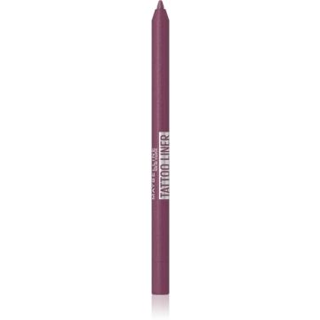 Maybelline Tattoo Liner Дълготраен и водоустойчив молив за очи, нюанс 811 Burgundy Bliss