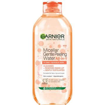Garnier Skin Naturals Мицеларна вода с лек пилинг ефект 400 мл