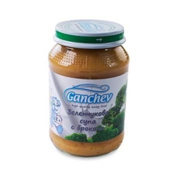 Ganchev Зеленчукова супа с броколи 8М+ 220 гр