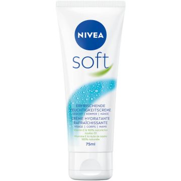 Nivea Creme Soft Интензивен овлажняващ крем 75 мл