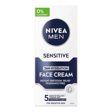 Nivea Men Sensitive Крем за лице за мъже 75 мл
