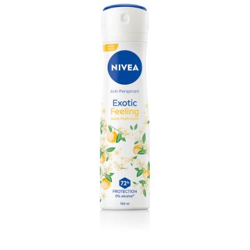 Nivea Exotic Feeling Дезодорант против изпотяване за жени с аромат на екзотични плодове 150 мл