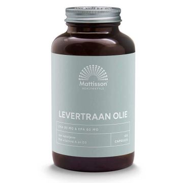 Mattisson Масло от черен дроб от треска х 120 капсули 