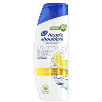 Head & Shoulders Citrus Fresh Шампоан против пърхот за мазна коса 250 мл