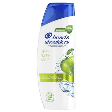 Head & Shoulders Apple Fresh Шампоан против пърхот с аромат на зелена ябълка 330 мл
