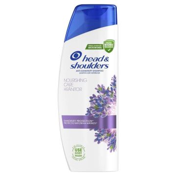 Head & Shoulders Nourishing Care Подхранващ шампоан против пърхот с аромат на лавандула 330 мл