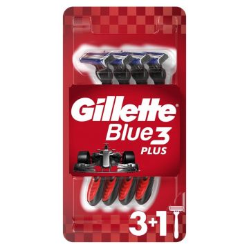 Gillette Blue 3 Plus Еднократна самобръсначка х 3 + 1 бр