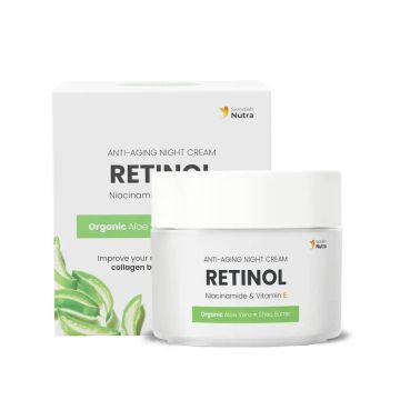 Swedish Nutra Retinol Skin Care Нощен анти-ейдж крем за лице 50 мл