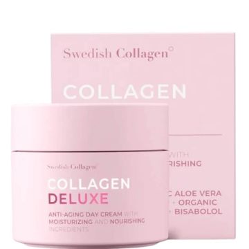 Swedish Collagen Deluxe Дневен анти-ейдж крем за лице 50 мл