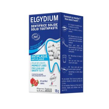 Elgydium Solid Паста за зъби х60 таблетки