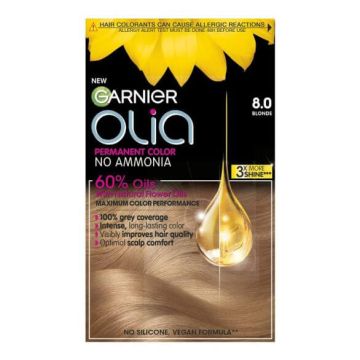 Garnier Olia Трайна безамонячна боя за коса 8.0 Blonde