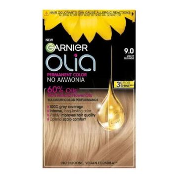 Garnier Olia Трайна безамонячна боя за коса 9.0 Light Blonde