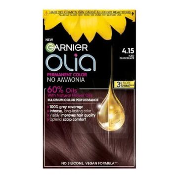 Garnier Olia Трайна безамонячна боя за коса 4.15 Iced Chocolate