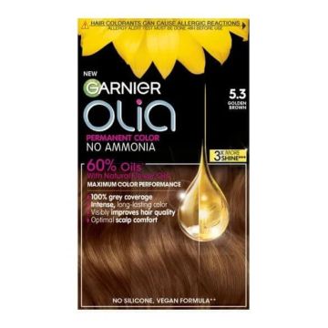 Garnier Olia Трайна безамонячна боя за коса 5.3 Golden Brown