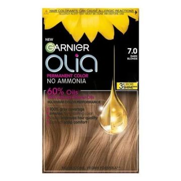Garnier Olia Трайна безамонячна боя за коса, 7.0 Dark Blonde