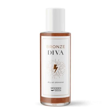 Wooden Spoon Bronze Diva Сухо блестящо олио за тяло 100 мл 