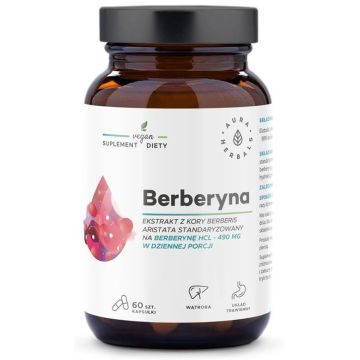 Aura Herbals Берберин 490 мг х 60 капсули