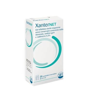 Xanternet Стерилен гел за очи 0.4 мл x 20 монодози