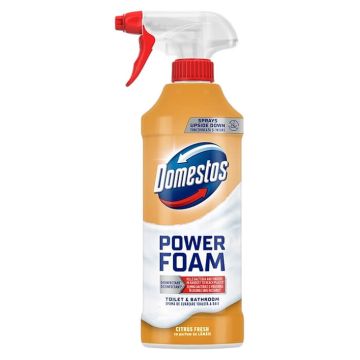 Domestos Power Foam Citrus Fresh Почистваща пяна 435 мл