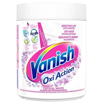 Vanish Oxi Action Прах за премахване на петна за бели тъкани 423 г