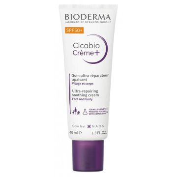 Bioderma Cicabio Creme+ Възстановяващ крем прoтив хиперпигментации SPF50+ 40 мл