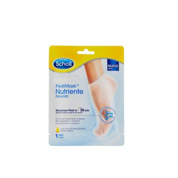 Scholl Expert Care Подхранваща маска чорап за крака с макадамия 1 чифт