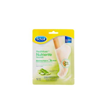 Scholl Expert Care Хидратираща маска чорап за крака с алое вера 1 чифт