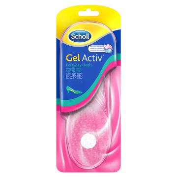Scholl Gel Activ Анатомични дамски стелки за ежедневни обувки на ток 1 чифт