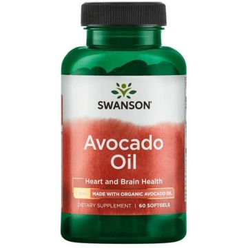 Swanson Organic Avocado Oil Масло от Авокадо х 60 капсули