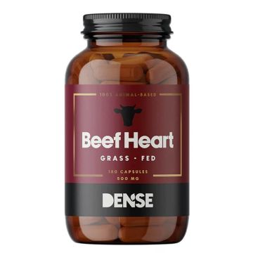 Dense Beef Heart Говеждо сърце 500 мг х 180 капсули