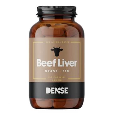 Dense Beef Liver Говежди черен дроб 750 мг х 180 капсули 