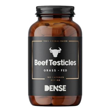 Dense Beef Testicles Говежди тестиси + Говежди черен дроб х 180 капсули