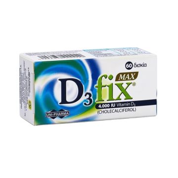 D3 Fix Max 4000IU Витамин D3 x 60 таблетки