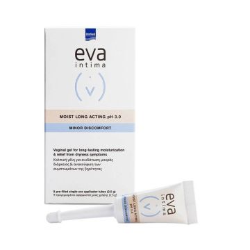 Eva Intima Moist Long Acting pH 3.0  Вагинален гел 2.5g x 9 бр