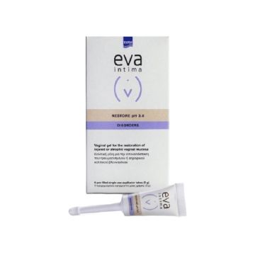 Eva Intima Restore Gel pH3.8 вагинален гел 5g x 9 бр