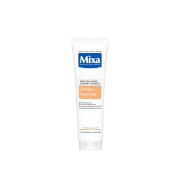 Mixa Vitamin C + Squalane Anti-Dullness Cleanser Почистващ гел за лице против повяхнала на вид кожа 150 мл