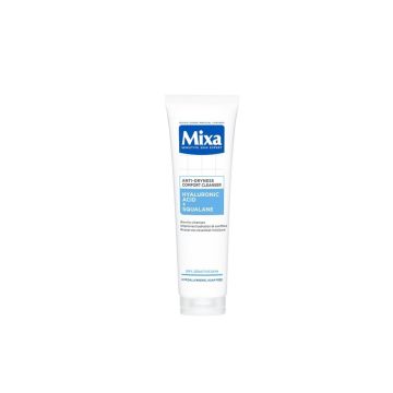 Mixa Hyaluronic Acid + Squalane Anti-Dryness Cleanser Почистващ гел против изсушаване 150 мл