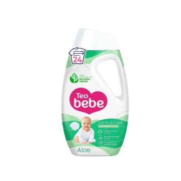 Тео Bebe Gentle & Clean Aloe Течен перилен препарат с алое 1,08 л